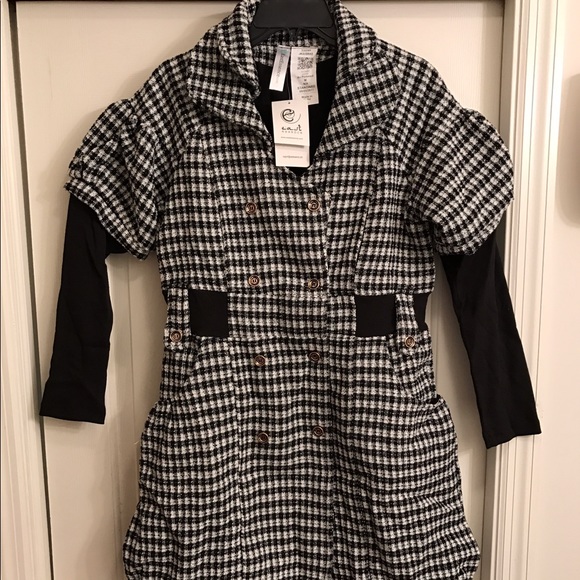 Double Breasted Jacquard Tweed Jacket - Picture 2 of 4