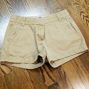 Khaki chino shorts