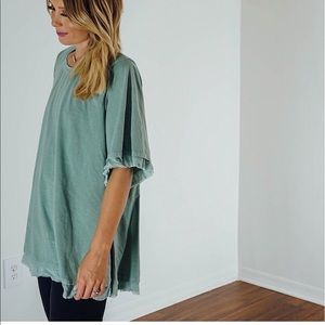 Mint casual tee