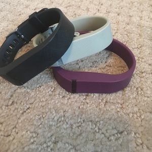 Lot of three bands for Fitbit flex