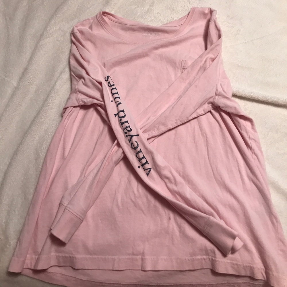 Vineyard Vines Pink Long Sleeve