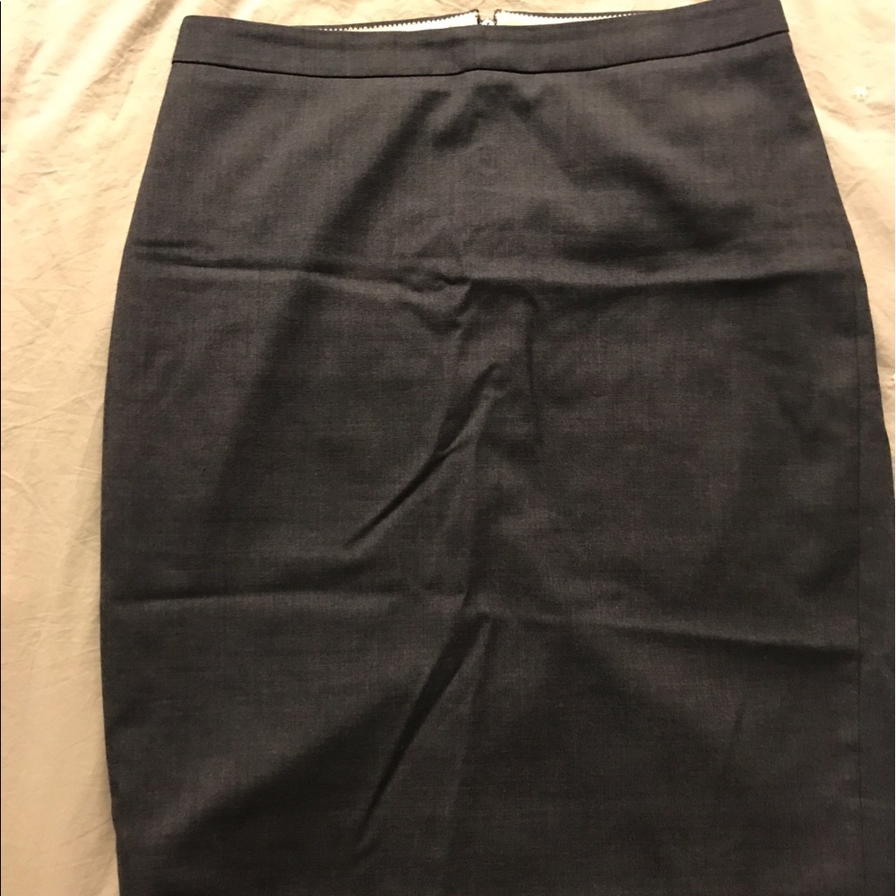 Suiting pencil skirt