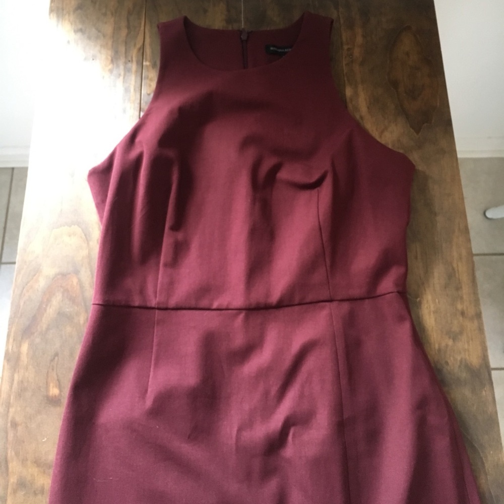 Maroon Banana Republic Dress 10P