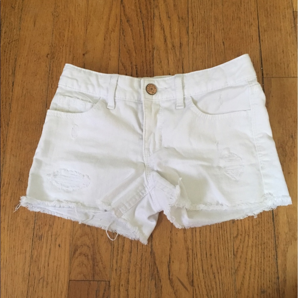 Classic White Shorts