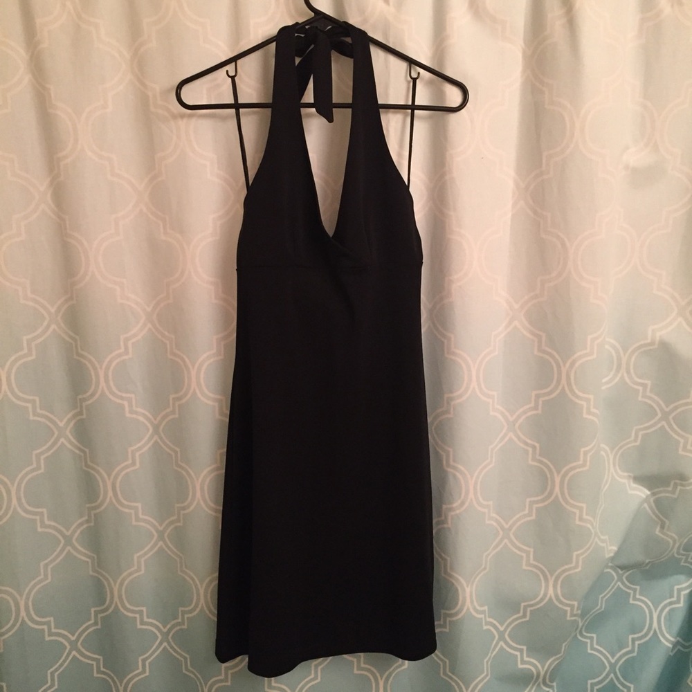 Little black dress (tie halter top) size 3/4