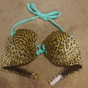 Victoria's Secret Leopard bikini top