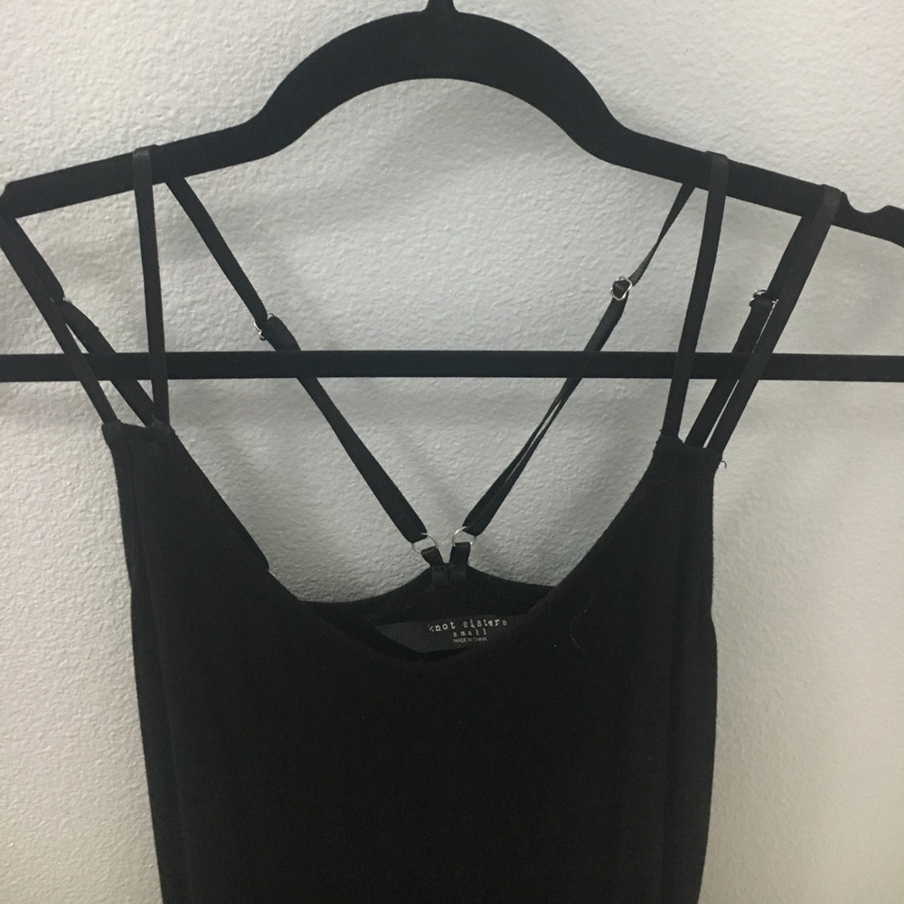 Black Strap-y Summer Dress - Size Small