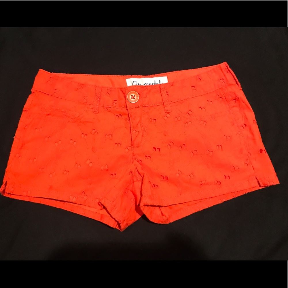 Aeropostale NWOT Orange shorts
