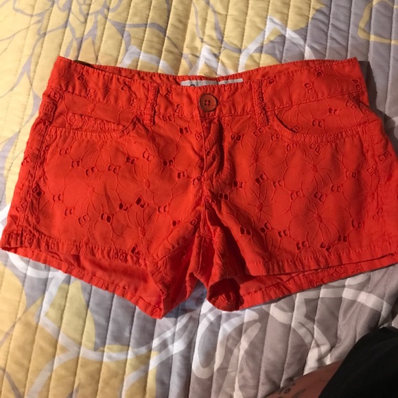 Aeropostale NWOT Orange shorts - Picture 3 of 3