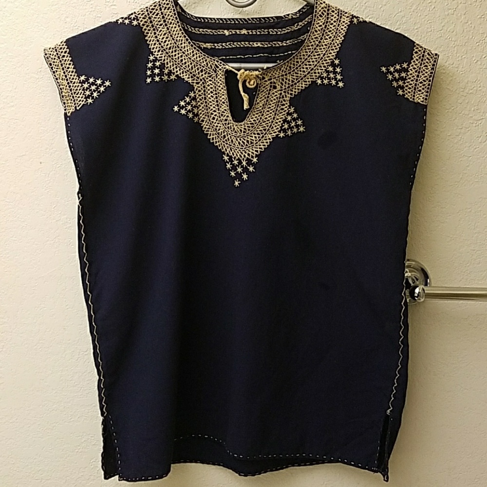 Beautiful..Mexican Hand made blouse.