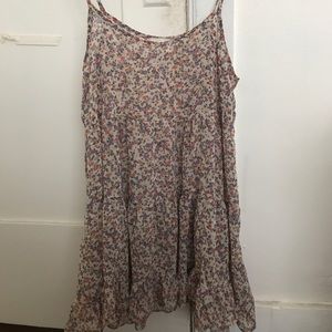 Floral Sheer Slip Dress