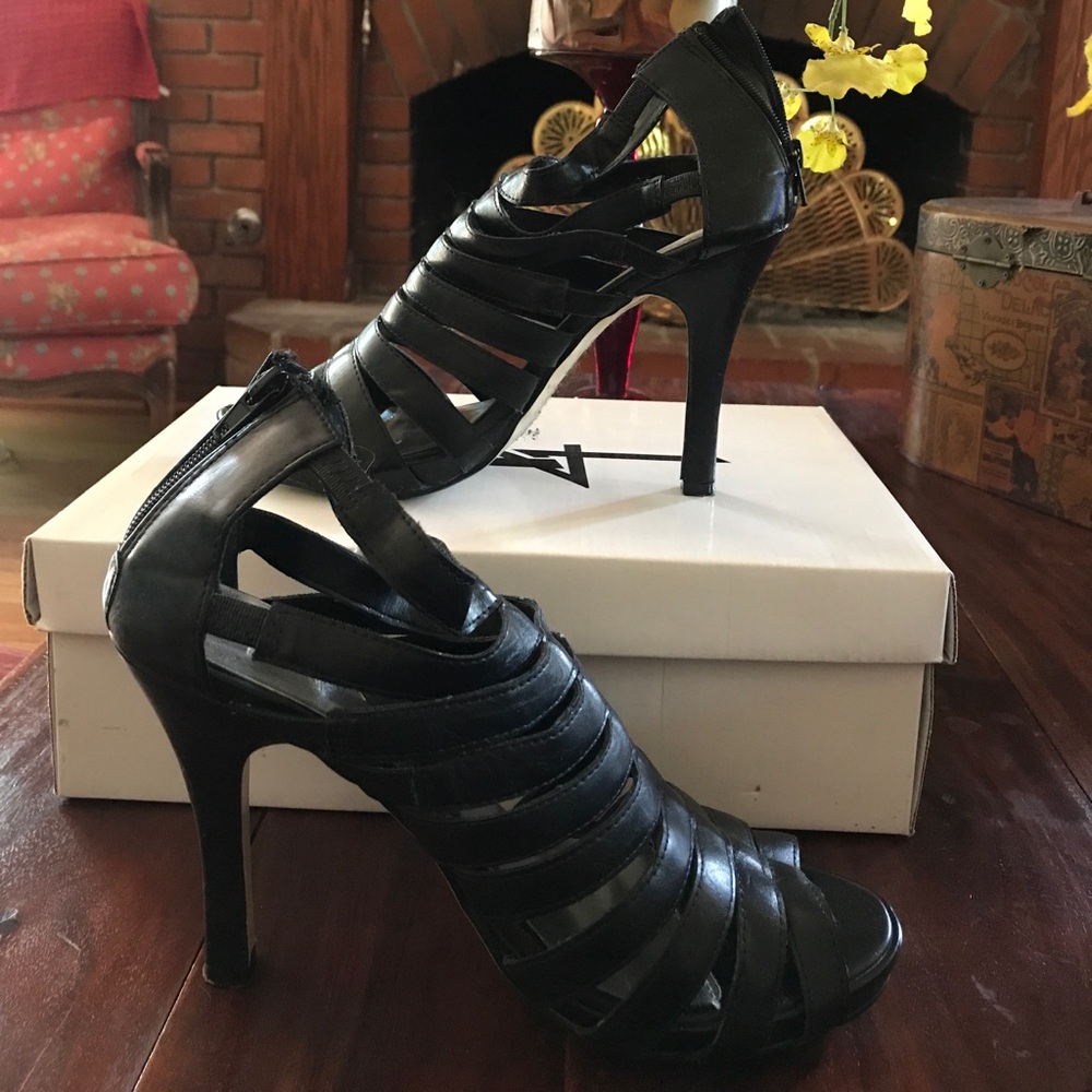 Black heels