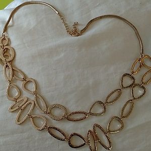 Gold layered necklace