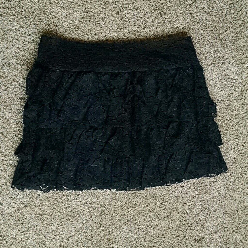 Panhandle Slim Lace Mini Skirt NWOT