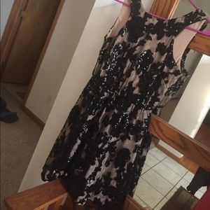 Short sequin formal dress