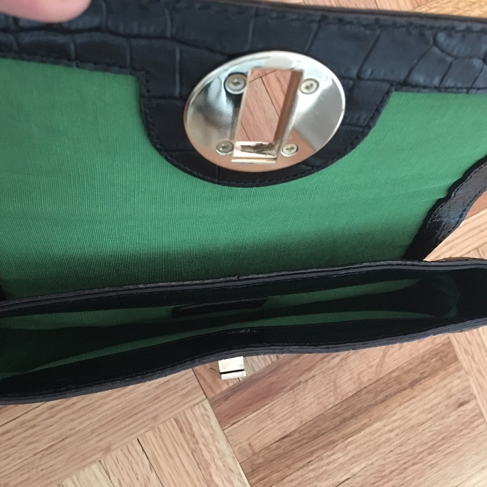Kate spade black python clutch - Picture 5 of 5