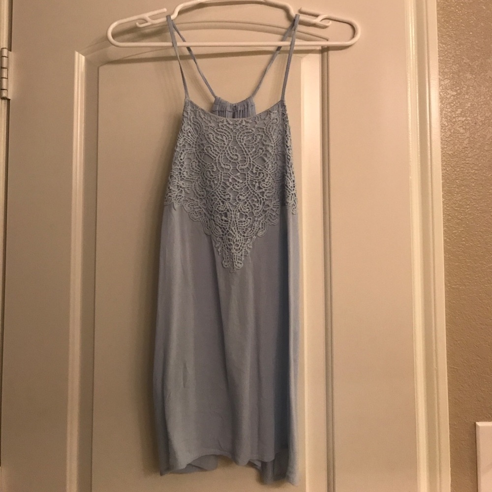 Pretty Blue tank top