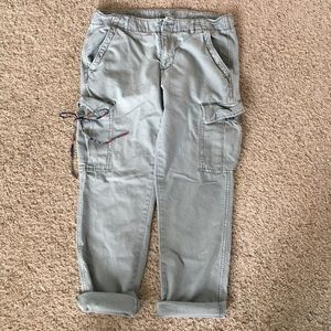 Slouchy skinny AEO cargo style pants