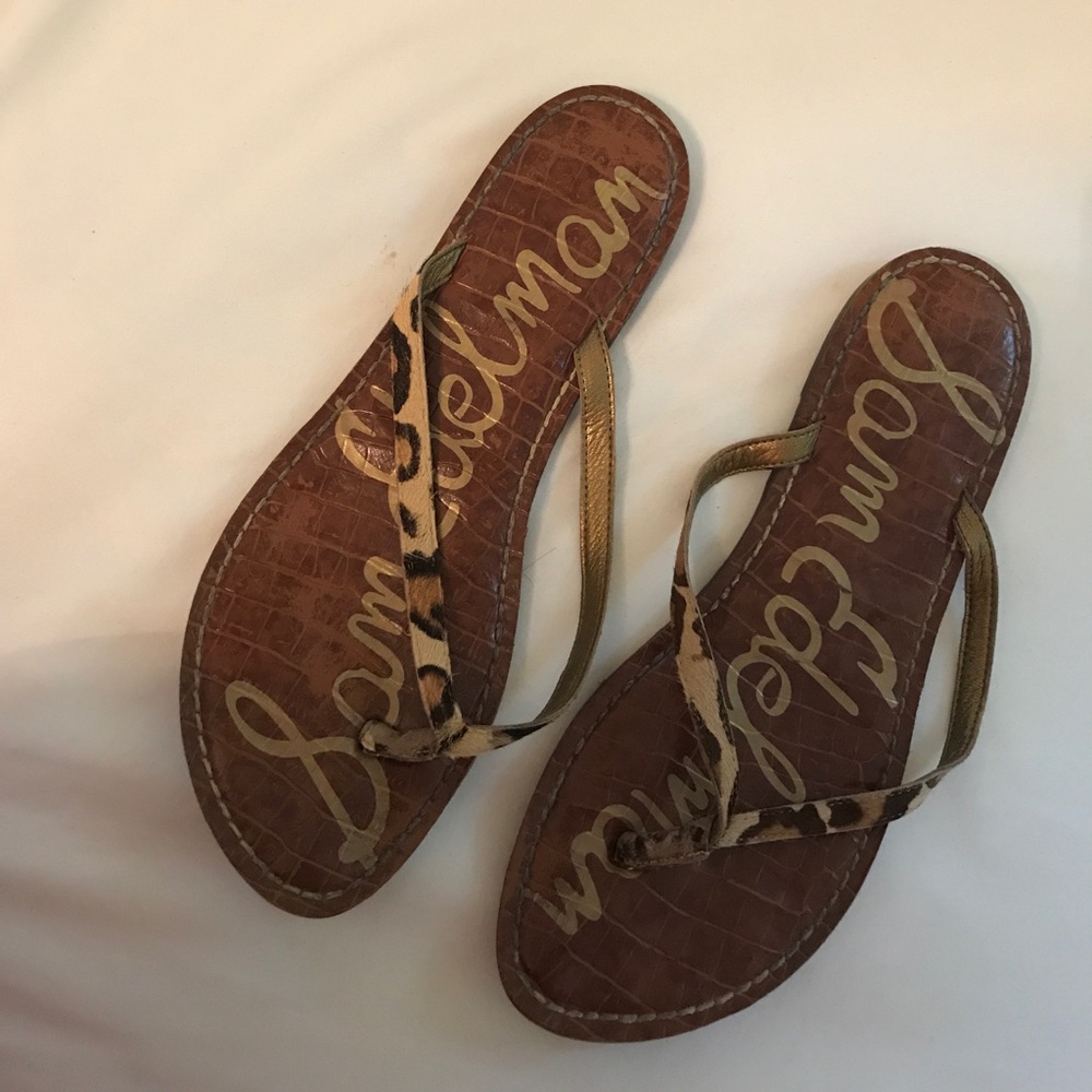 Sam Edelman Gracie Cheetah Flip Flops