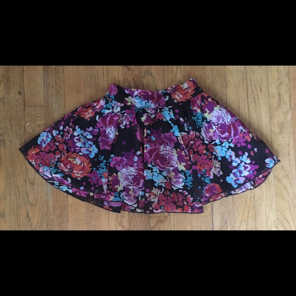 Flowery Skirt