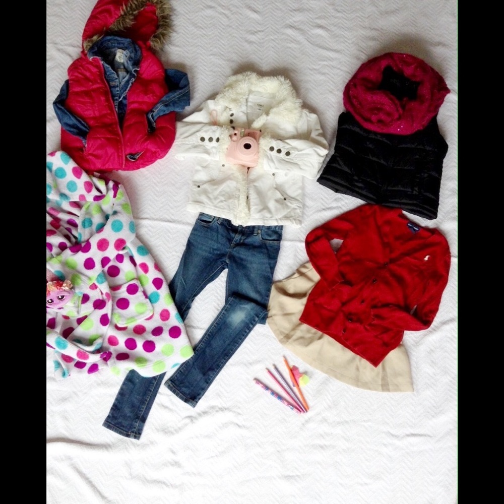 Girls 7-8 Medium Clothing Bundle 👚