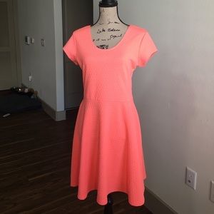 Coral dress