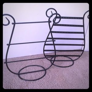 Earring and necklace/bracelet holders