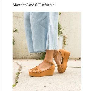 Super cute platform sandals from online boutique