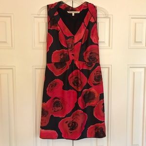 Rachel Roy Red Floral Dress