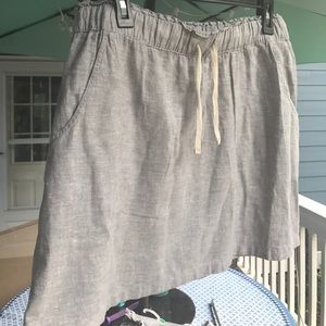 PATAGONIA! hemp/ cottton blend skirt!!