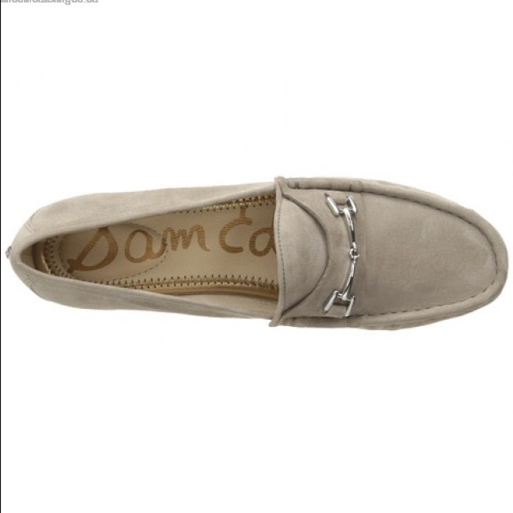 Grey Sam Edelman Suede loafers