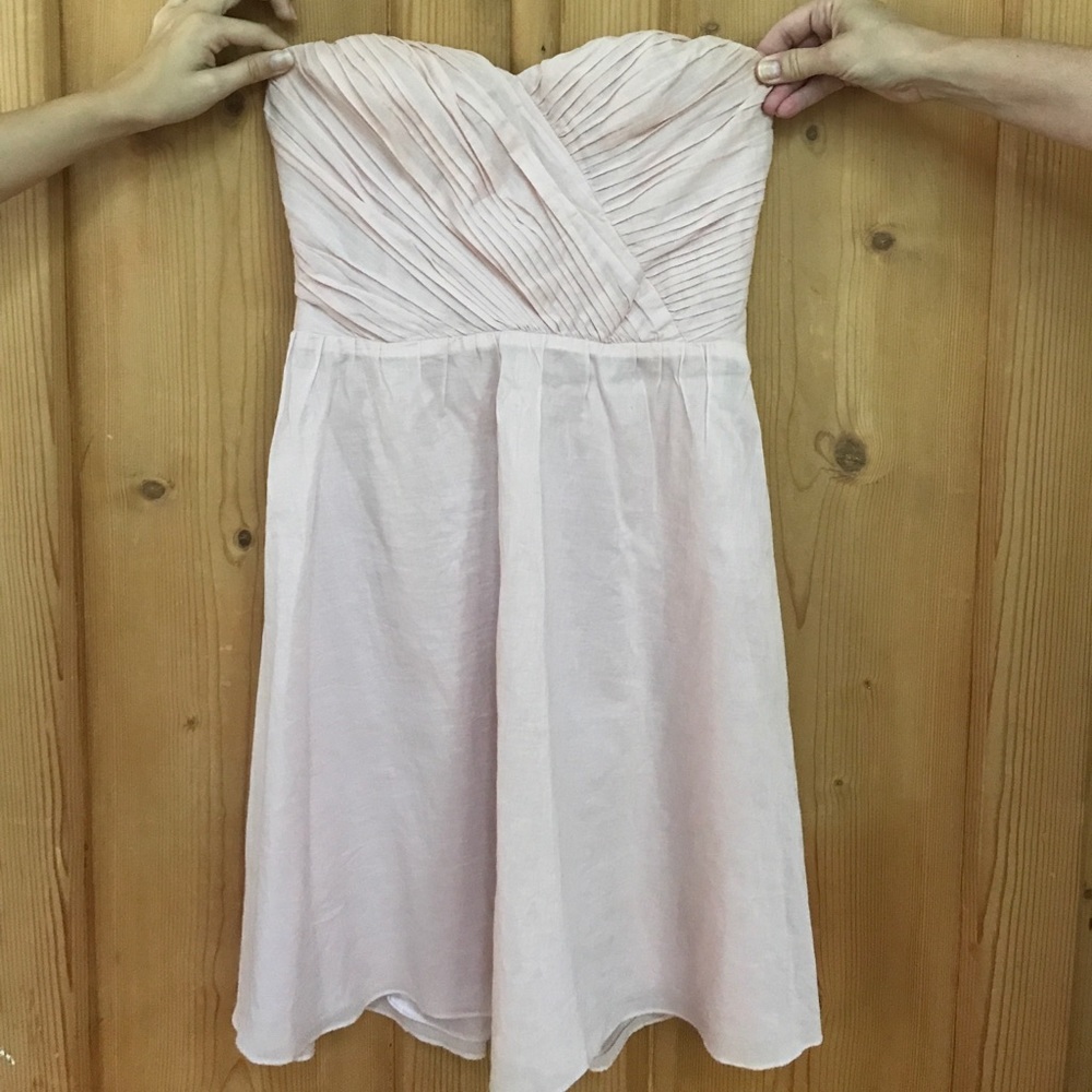 Express strapless dress