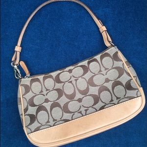 Coach purse! Classic monogram.