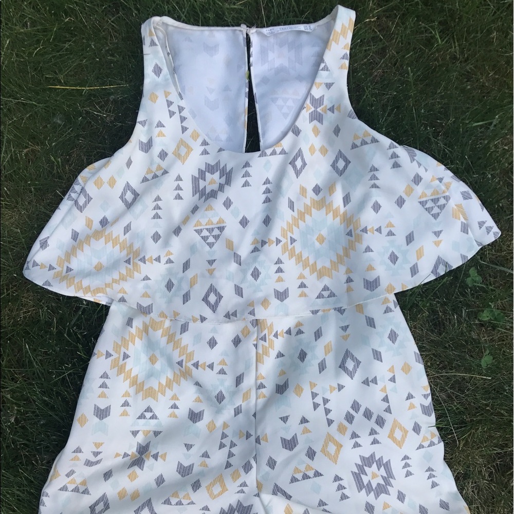 Classy Tribal Print Romper