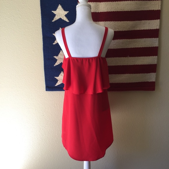 UO Pins and Needles Ruffle Dress - Picture 4 of 5