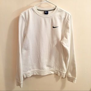 White Nike Pullover