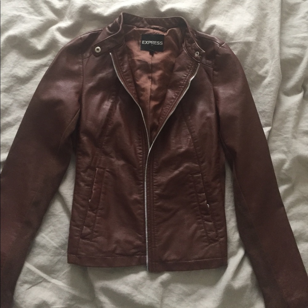 Brown express jacket small