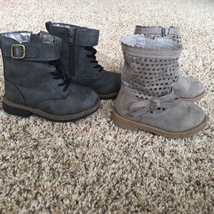 Toddler girls boots BUNDLE