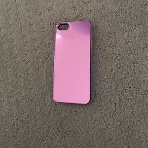 Pink mirrored iphone5 case