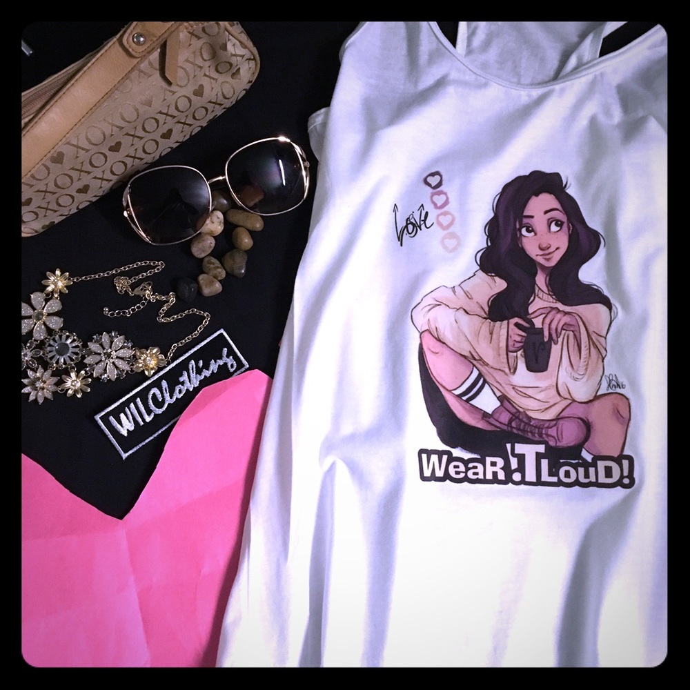 Love x WILClothing x White tank top x Weekend Sale
