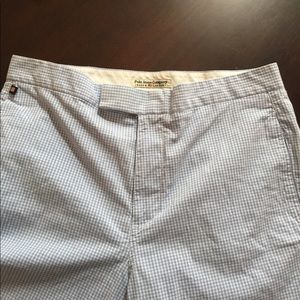 Polo Jeans Co Blue and White Checked Pants 12