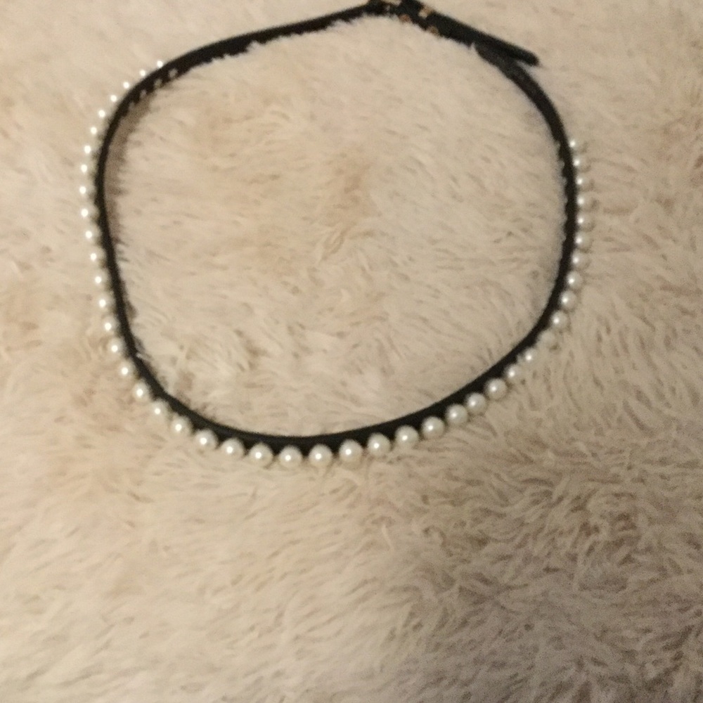 Pearl beaded belt