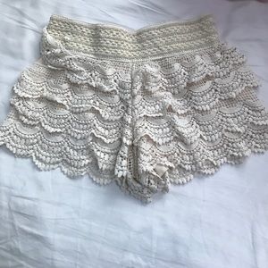 Crochet shorts!