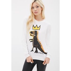 Basquiat Dinosaur Sweatshirt