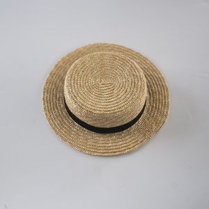 Sole Society Wicker Boater Hat