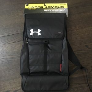 NWT Underarmour water resistant tech pack backpack