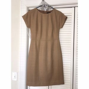 J.Crew dolman dress in double-serge wool