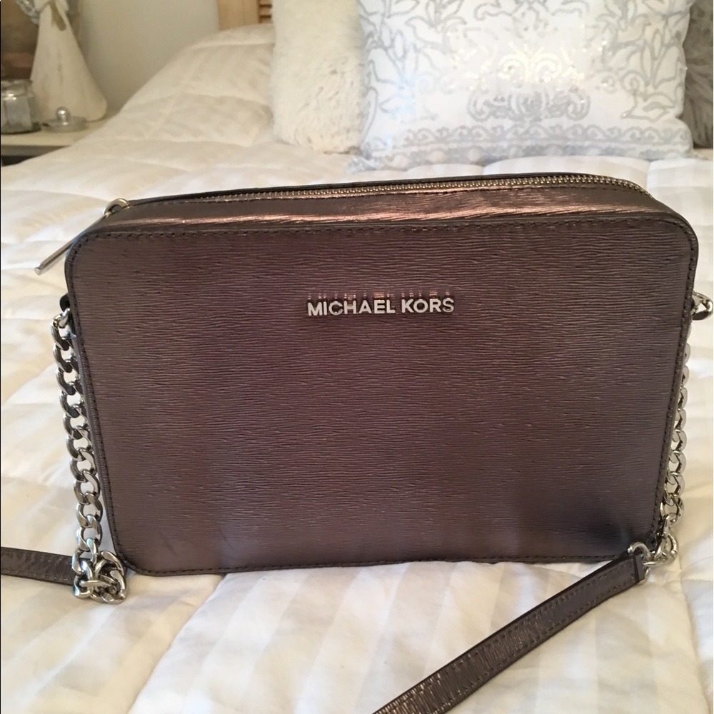 Michael Kors Metallic Crossbody Bag