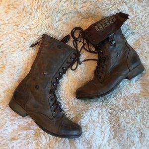 Steve Madden Combat Boots