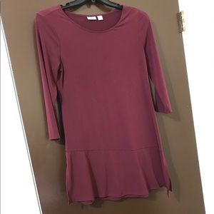 Maroon tunic